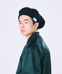ほぼ未使用　カシラ ベレー帽　ブラック　ユニセックス　春夏 TERRA SS(ONESIZE GREEN): ベレー｜帽子通販｜CA4LA（カシラ