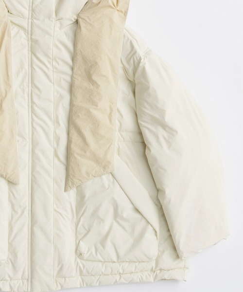 エムエメ　ダウン　ホワイト M me eme／Bijou cropped down jacket (eme10426) | All Item