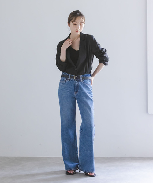 Noble（ノーブル）の「《追加》LEFIJE/レフィエ ロングベルト（ベルト・レディース・ブラック/ベージュ・FREE）」の3枚目の写真