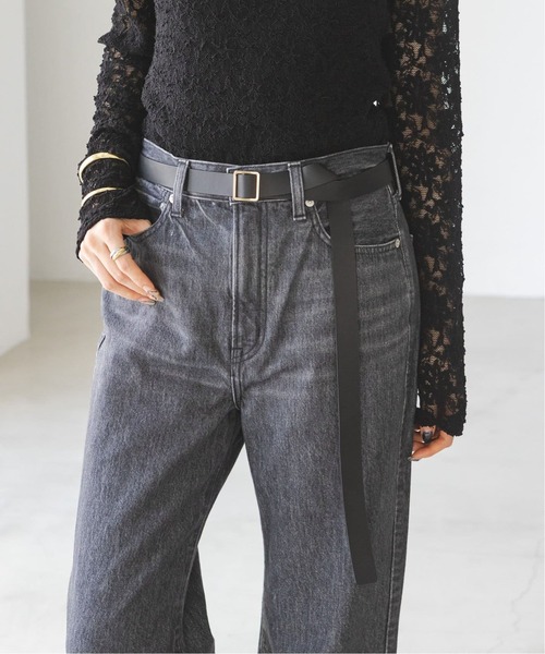 Noble（ノーブル）の「《追加》LEFIJE/レフィエ ロングベルト（ベルト・レディース・ブラック/ベージュ・FREE）」の4枚目の写真