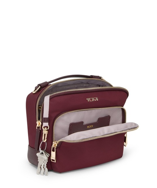 TUMI(トゥミ)の「VOYAGEUR 「テガン」クロスボディ(ショルダーバッグ・レディース・ワイン・FREE)」の4枚目の写真