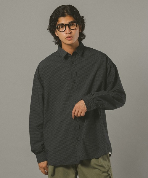 RAGEBLUE(レイジブルー)の「チェック柄ブロードシャツ(シャツ/ブラウス・メンズ・ブラウン系その他/グリーン系その他/ブラック系その他・SMALL/LARGE/MEDIUM)」の6枚目の写真