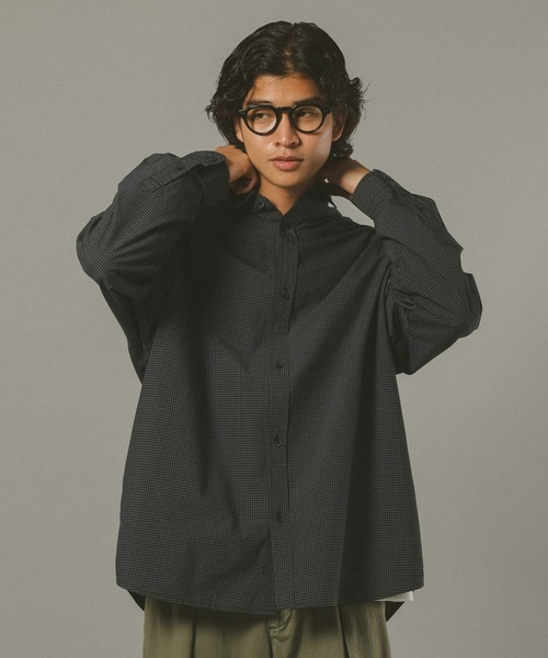 RAGEBLUE(レイジブルー)の「チェック柄ブロードシャツ(シャツ/ブラウス・メンズ・ブラウン系その他/グリーン系その他/ブラック系その他・SMALL/LARGE/MEDIUM)」の7枚目の写真