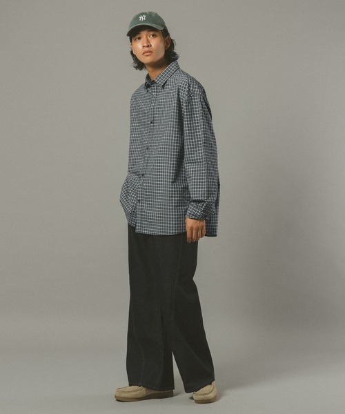 RAGEBLUE(レイジブルー)の「チェック柄ブロードシャツ(シャツ/ブラウス・メンズ・ブラウン系その他/グリーン系その他/ブラック系その他・SMALL/LARGE/MEDIUM)」の13枚目の写真