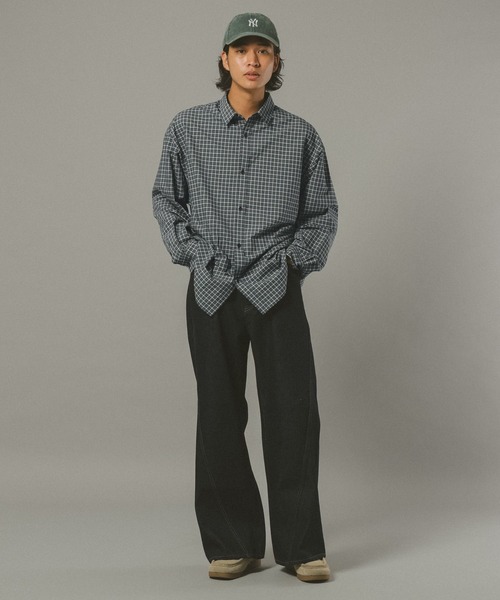 RAGEBLUE(レイジブルー)の「チェック柄ブロードシャツ(シャツ/ブラウス・メンズ・ブラウン系その他/グリーン系その他/ブラック系その他・SMALL/LARGE/MEDIUM)」の15枚目の写真