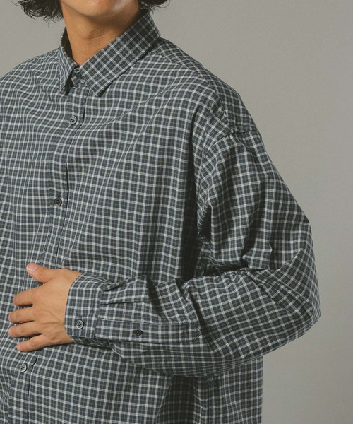 RAGEBLUE(レイジブルー)の「チェック柄ブロードシャツ(シャツ/ブラウス・メンズ・ブラウン系その他/グリーン系その他/ブラック系その他・SMALL/LARGE/MEDIUM)」の22枚目の写真