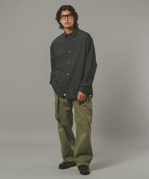 RAGEBLUE(レイジブルー)の「チェック柄ブロードシャツ(シャツ/ブラウス・メンズ・ブラウン系その他/グリーン系その他/ブラック系その他・SMALL/LARGE/MEDIUM)」の4枚目の写真