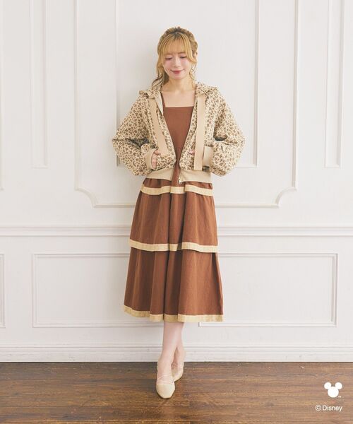 セール】ミッキー/レオパード柄パーカー（パーカー）｜Disney