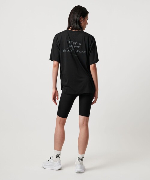 TO UNITED ARROWS(トゥーユナイテッドアローズ)の「<TO UNITED ARROWS>UPDRIFT プリント Tシャツ(Tシャツ/カットソー・レディース・ブラック/オフホワイト・FREE)」の9枚目の写真