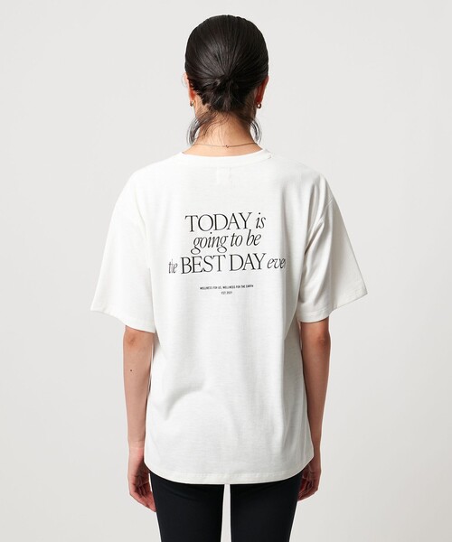 TO UNITED ARROWS(トゥーユナイテッドアローズ)の「<TO UNITED ARROWS>UPDRIFT プリント Tシャツ(Tシャツ/カットソー・レディース・ブラック/オフホワイト・FREE)」の13枚目の写真