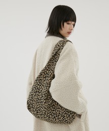 FUULLY STUDIO | レオパードジャガードラウンドBAG(トートバッグ)