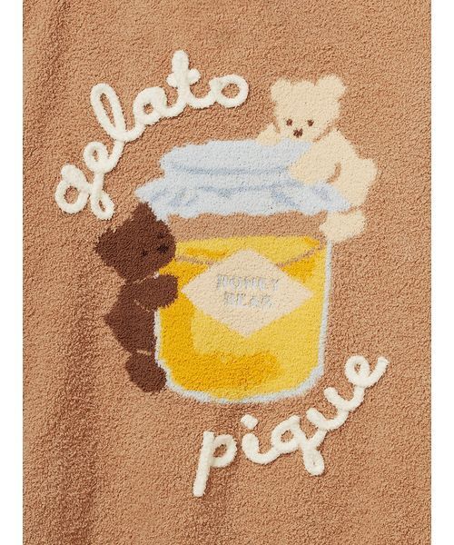 ベビモコはちみつベアピケジャン（ルームウェア/パジャマ）｜gelato