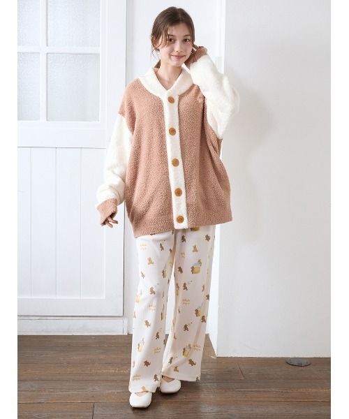 ジェラートピケ　ベビモコはちみつベアピケジャン BABY】ベビモコはちみつベアピケジャン（その他ベビーウェア