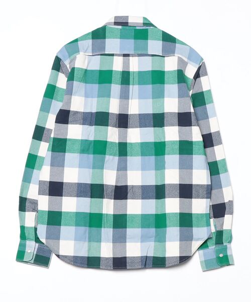 REPLAY(リプレイ)の「マルチカラーフランネルチェックシャツ(シャツ/ブラウス・メンズ・グリーン系・SMALL/X-LARGE/LARGE/MEDIUM)」の8枚目の写真