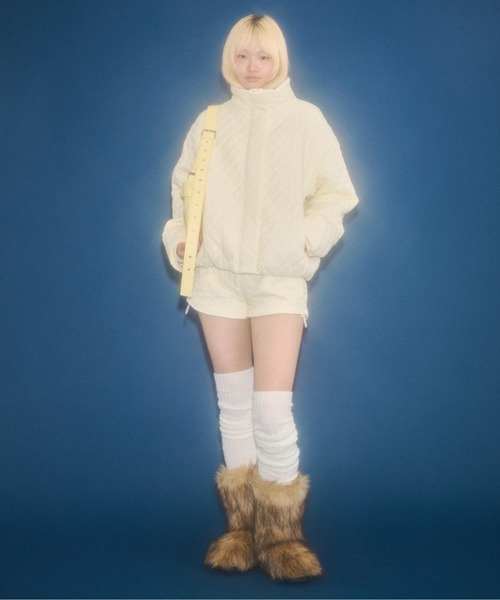 FEKETE（フェケテ）の「floral quilted shorts / 花柄キルティングショートパンツ（その他パンツ・レディース・アイボリー/イエロー/ブラウン・MEDIUM/SMALL/LARGE）」の18枚目の写真