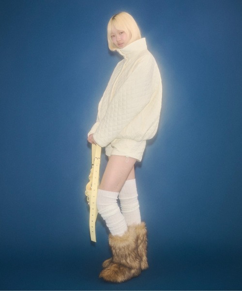 FEKETE（フェケテ）の「floral quilted shorts / 花柄キルティングショートパンツ（その他パンツ・レディース・アイボリー/イエロー/ブラウン・MEDIUM/SMALL/LARGE）」の20枚目の写真