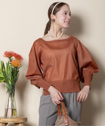 RESPEC（リスペック）の「パフスリーブ　シアーニット（ニット/セーター）」