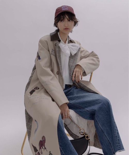 Eimee Law エイミーロウ　フーディ　ポンチョ　コート　ブルゾン Eimee Law エイミーロウ フーディ ポンチョ コート ブルゾン