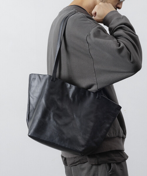 セール】Firsthand/ファーストハンド Leather Tote Bag / 舟形トート 