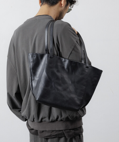 セール】Firsthand/ファーストハンド Leather Tote Bag / 舟形トート 