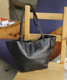 Firsthand（ファーストハンド）の「Firsthand/ファーストハンド Leather Tote Bag / 舟形トート / 牛革 / 撥水レザー / A4収納可能（トートバッグ・メンズ）」