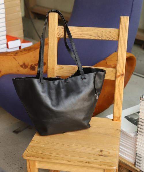 セール】Firsthand/ファーストハンド Leather Tote Bag / 舟形トート