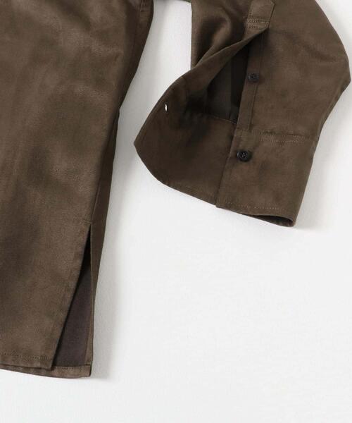 URBAN RESEARCH（アーバンリサーチ）の「スエードライクルーズシャツ（シャツ/ブラウス・レディース・ベージュ/ブラウン・FREE）」の22枚目の写真