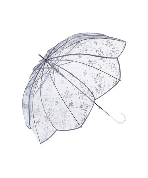 BIRTHDAY BAR（バースデイバー）の「Wpc.ビニール傘 キンモクセイ/ギンモクセイアンブレラ（長傘・レディース・シルバー/ゴールド・0）」の2枚目の写真