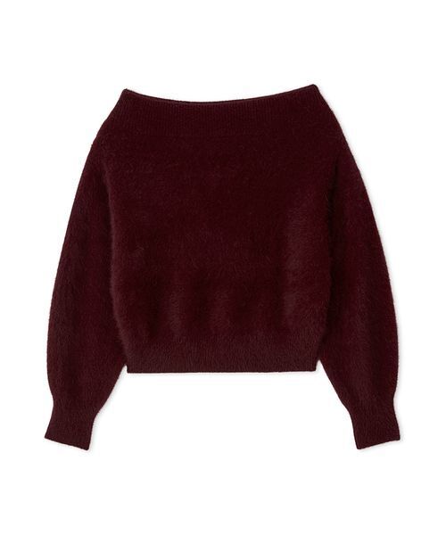 フォックスアルパカオフショルプルオーバー（ニット/セーター