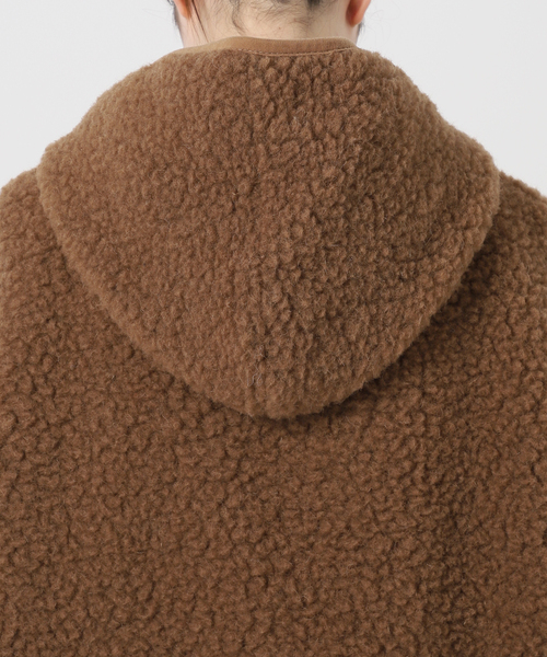 COLD BREAKER（コールドブレーカー）の「《追加》COLD BREAKER/コールドブレーカー SLOBE別注 ボアベスト 9244-SLOBE（その他アウター・レディース・キャメル/ブラック・FREE）」の12枚目の写真