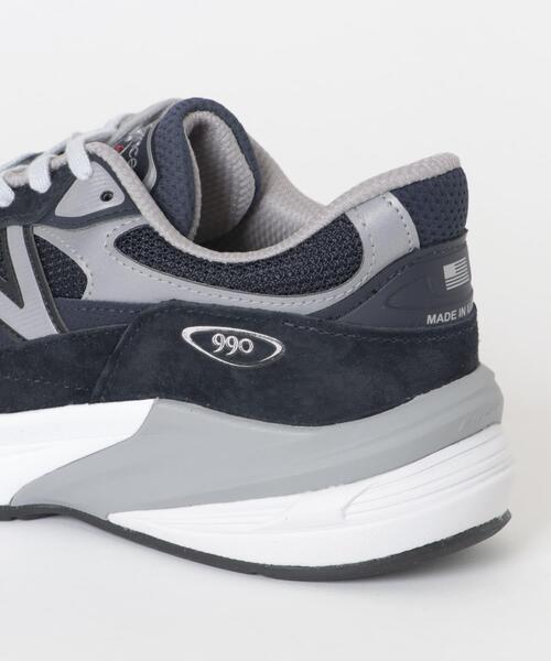 URBAN RESEARCH（アーバンリサーチ）の「NEW BALANCE　M990v6（スニーカー・メンズ・ネイビー・26/26.5/27/27.5/28/28.5/29）」の6枚目の写真