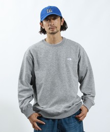 THE NORTH FACE(ザ・ノース・フェイス)】スモールロゴヘザースウェットクルー