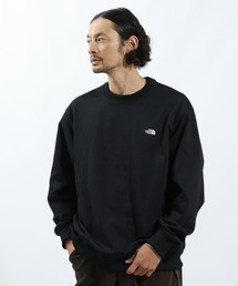 THE NORTH FACE(ザ・ノース・フェイス)】スモールロゴヘザースウェットクルー