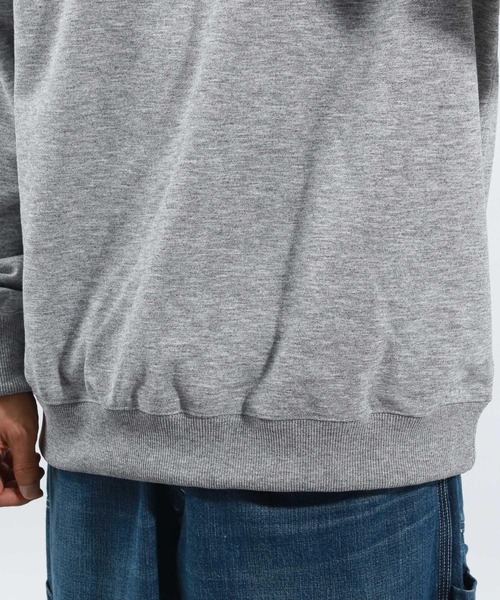 THE NORTH FACE(ザノースフェイス)の「THE NORTH FACE(ザ・ノース・フェイス)】スモールロゴヘザースウェットクルー(スウェット・メンズ・ブラック/グレー・MEDIUM/LARGE)」の10枚目の写真