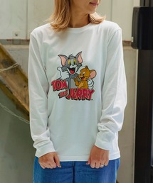 BALMYDAY'S（バルミーデイズ）の「BALMYDAY'S　TOM AND JERRY L/S Tee（Tシャツ/カットソー）」