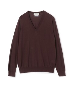 トゥモローランド ジョンスメドレー 別注 ウールスキッパーネックニット TOMORROWLAND｜【別注】JOHN SMEDLEY ウール スキッパーネック