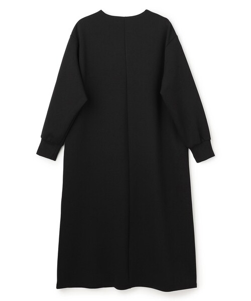 UNFILO（アンフィーロ）の「BEAUTY FORM JERSEY キーネックワンピース（ワンピース・レディース・グレー系/ブラック系/ネイビー系・X-LARGE）」の15枚目の写真