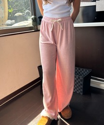 あったかマシュマロタッチ ワイドリラックスパンツ