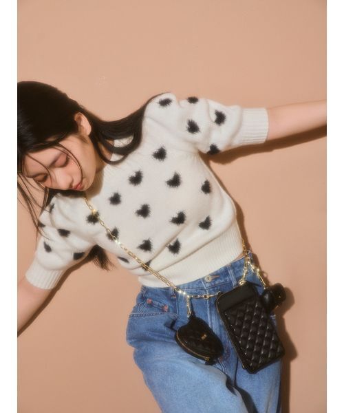 FURFUR(ファーファー)の「【USAGI ONLINE/ZOZOTOWN限定】キルティング3SETマルチショルダー(ショルダーバッグ・レディース・ピンク/モカ/イエロー/アイボリー/サックスブルー/ピンクベージュ/ブラック・F)」の10枚目の写真