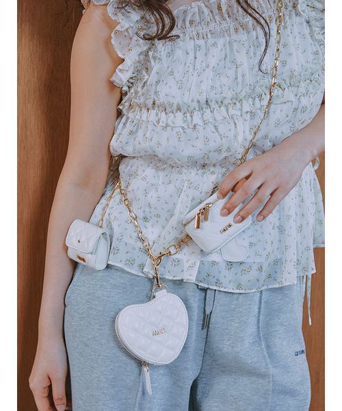 【ウサギオンライン限定】FURFUR キルティング3SETマルチショルダー USAGI ONLINE/ZOZOTOWN限定】キルティング3SETマルチショルダー