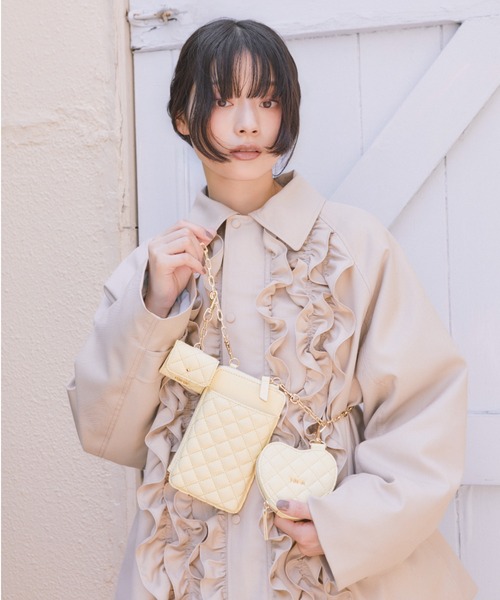 USAGI ONLINE/ZOZOTOWN限定】キルティング3SETマルチショルダー