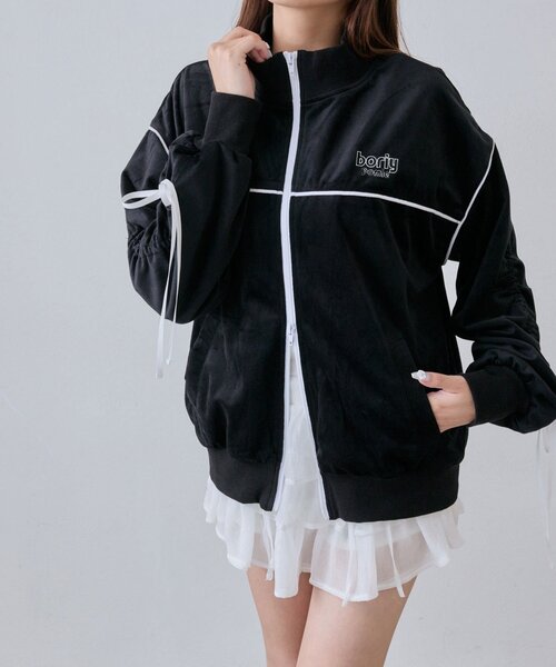 セール】ベロアトラックジャケット（Tシャツ/カットソー）｜OLIVE des