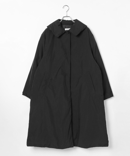 BAYFLOW（ベイフロー）の「[撥水加工付き!!軽量]ロングダウンコート（ダウンジャケット/コート・レディース・ブラック/グレイッシュベージュ・FREE）」の11枚目の写真