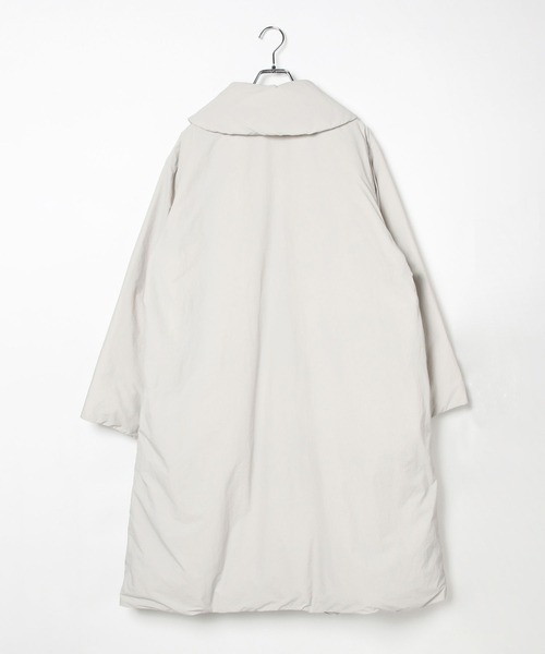 BAYFLOW（ベイフロー）の「[撥水加工付き!!軽量]ロングダウンコート（ダウンジャケット/コート・レディース・ブラック/グレイッシュベージュ・FREE）」の9枚目の写真