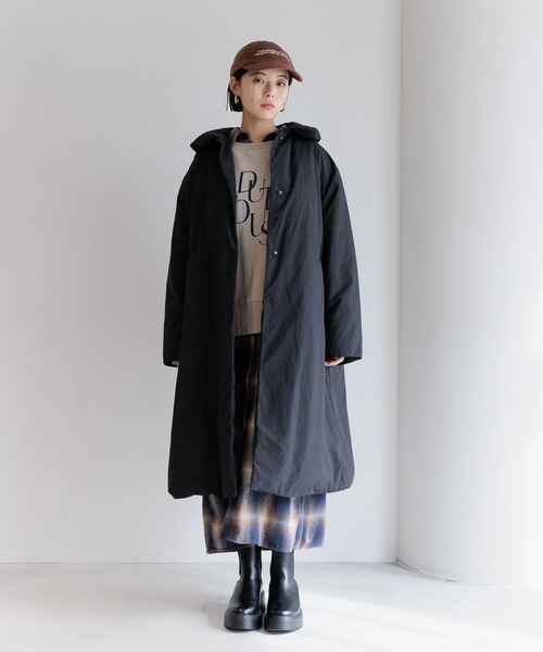 セール】[撥水加工付き!!軽量]ロングダウンコート（ダウンジャケット