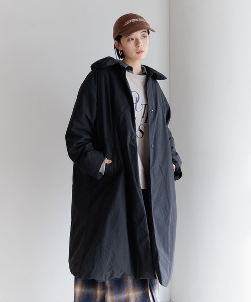 撥水加工　ミリタリーダウンコート 滝沢眞規子さん着用／一部店舗限定／撥水加工】ミリタリー ダウン