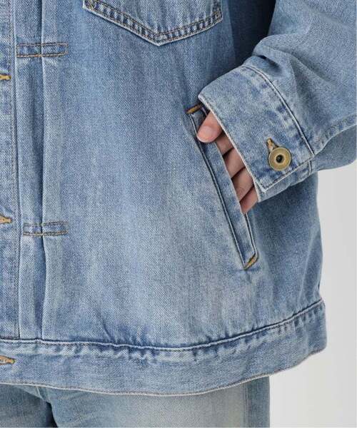 タグ付き　フレームワーク エクストララージデニムジャケット　ぶるーA フレームワーク FRAMeWORK ≪追加予約≫エクストララージデニム