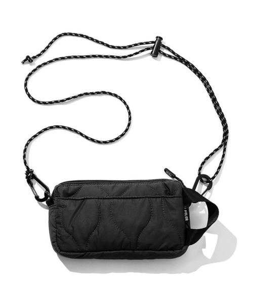 POLeR（ポーラー）の「POLER QUILTED 2 WAY POUCH（ショルダーバッグ・メンズ・ブラック・FREE）」の2枚目の写真
