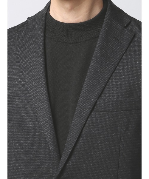 SUIT SQUARE（スーツスクエア）の「最高ジャケット ウォッシャブル NONIRON ストレッチ ハウンドトゥース（テーラードジャケット・メンズ・グレー系/ネイビー系・LL/L/M/S/3L）」の17枚目の写真