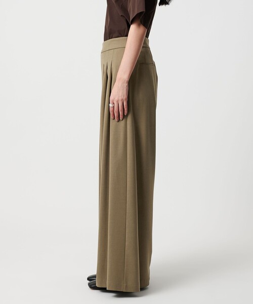 MARW UNITED ARROWS(マルゥ ユナイテッドアローズ)の「<MARW UNITED ARROWS>3タック ワイド パンツ(その他パンツ・レディース・ダークグレー/モカ・36/38)」の9枚目の写真